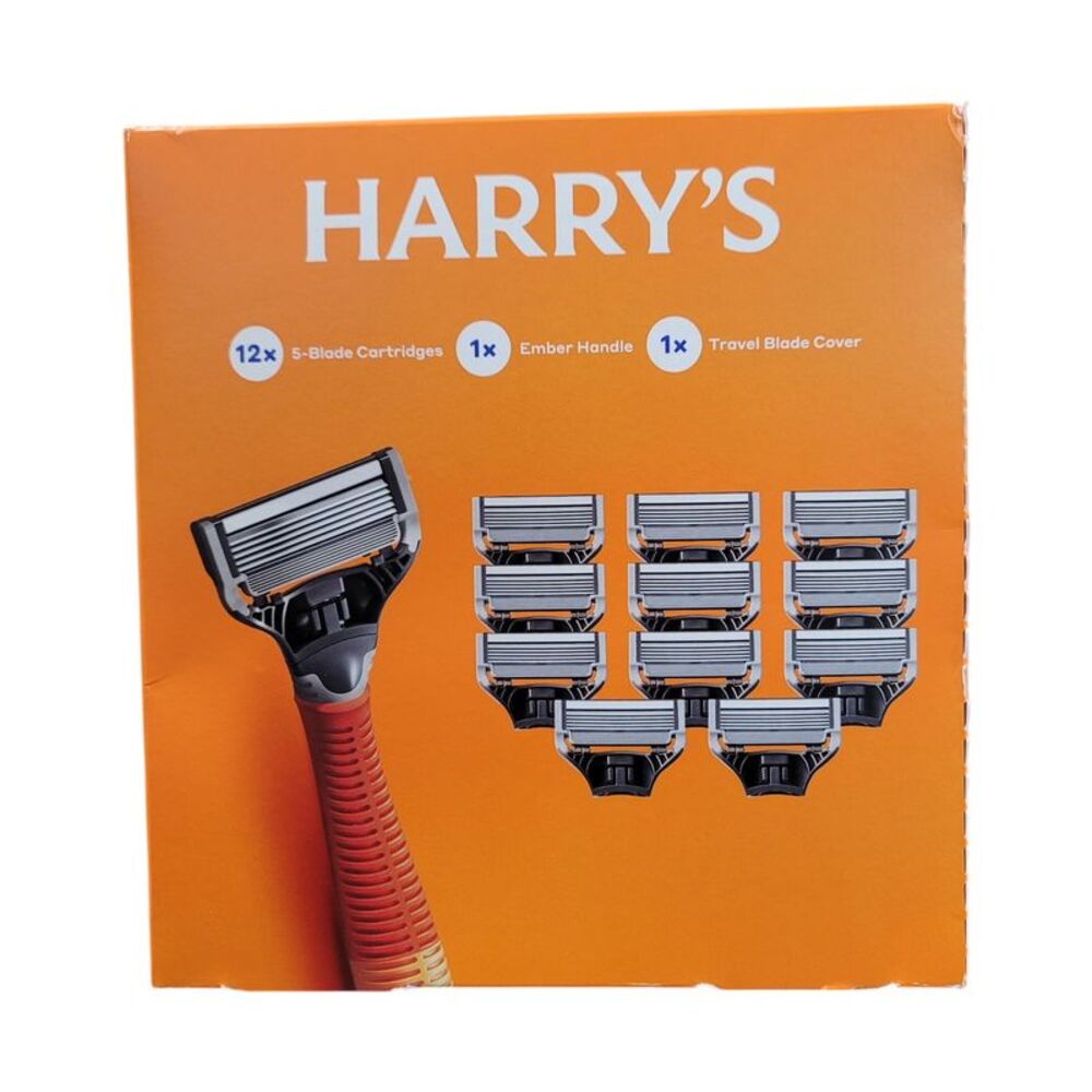 Harry's Truman Shave Set, 12 Cartridges + 1 Handle